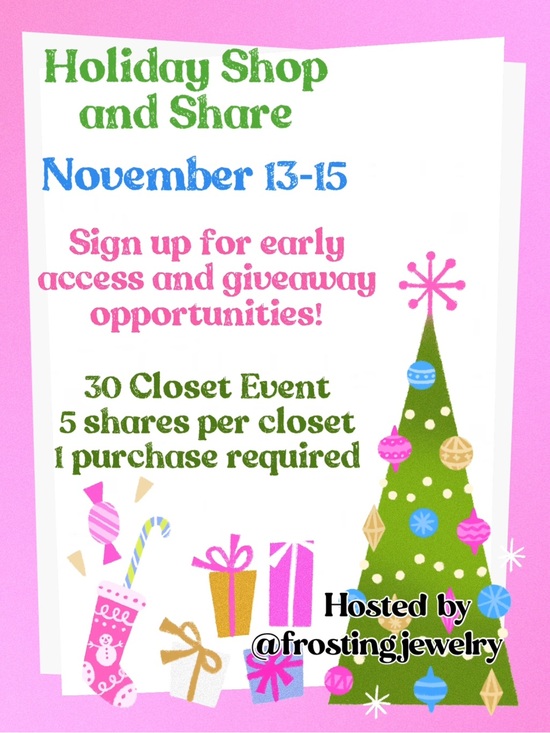 Hand Crafted Other - Participant Slide Posted (2nd Photo)🎄Holiday Shop and Share🎁30 Closet Event☃️